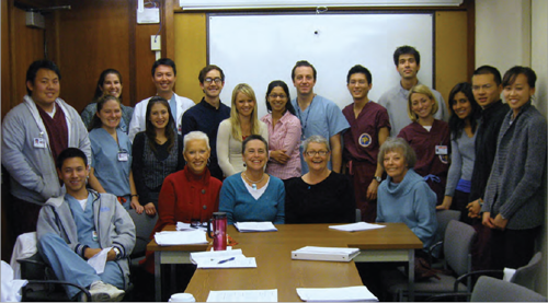 Figure. Third-year medical students participate in a Survivors Teaching Students: Saving Women’s Lives session at University of California San Diego School of Medicine